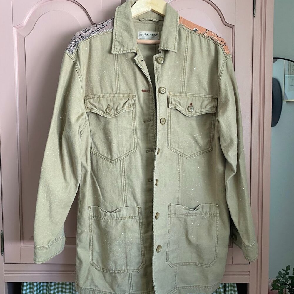 Free People Swept Up Shirt Jacket